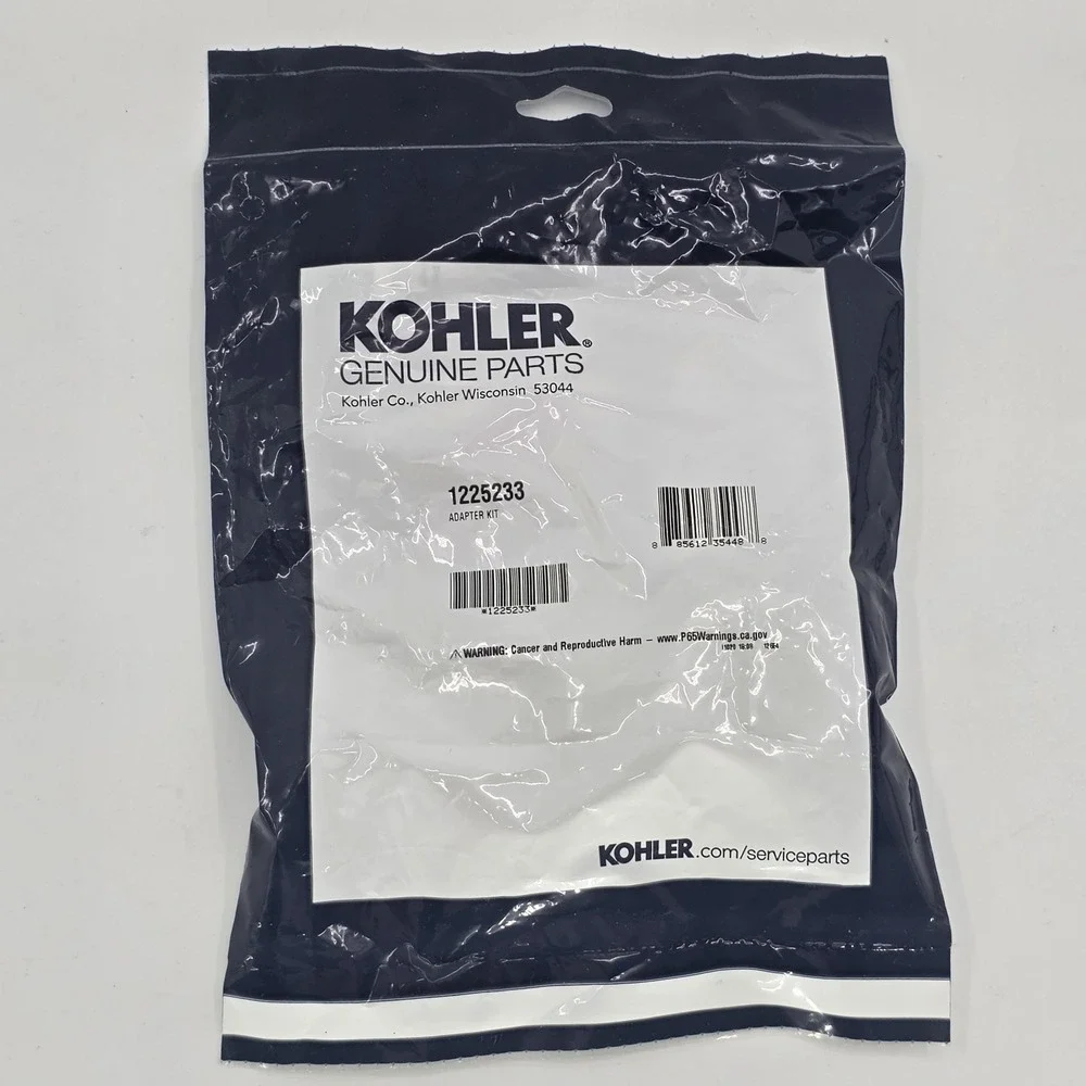 Kohler Shower Valve Replacement  Adapter Kit Original Packaging Genuine 1225233